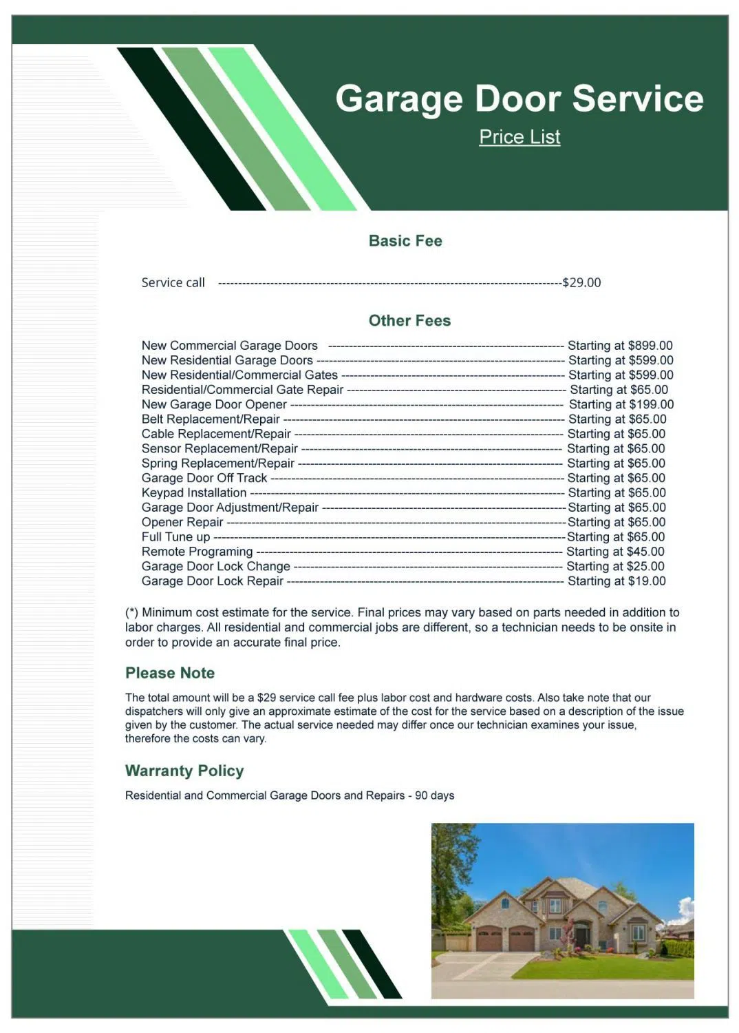 Wyncote Garage Door And Opener Wyncote, PA 215-874-8671